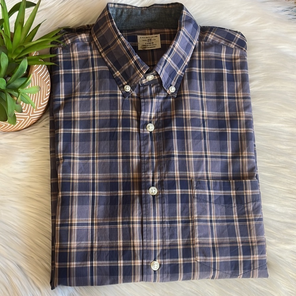 J.Crew Plaid Button Down Shirt - image 8